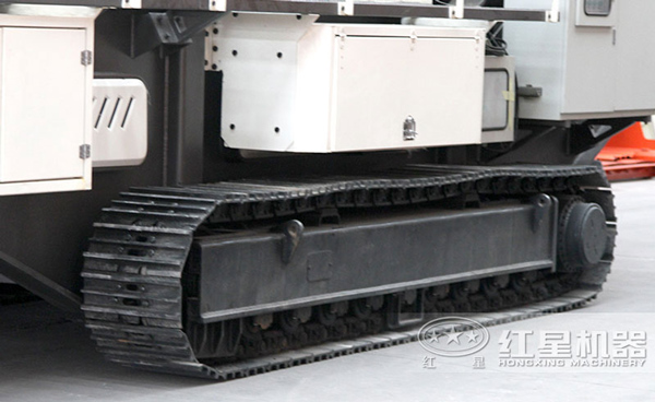 紅星履帶式移動(dòng)破碎站車(chē)載結(jié)構(gòu)